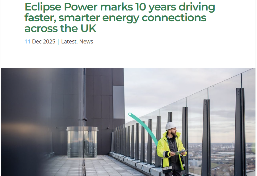 Screenshot of Electrical Engineering Magazine's coverage of Eclipse's 10-year anniversary release